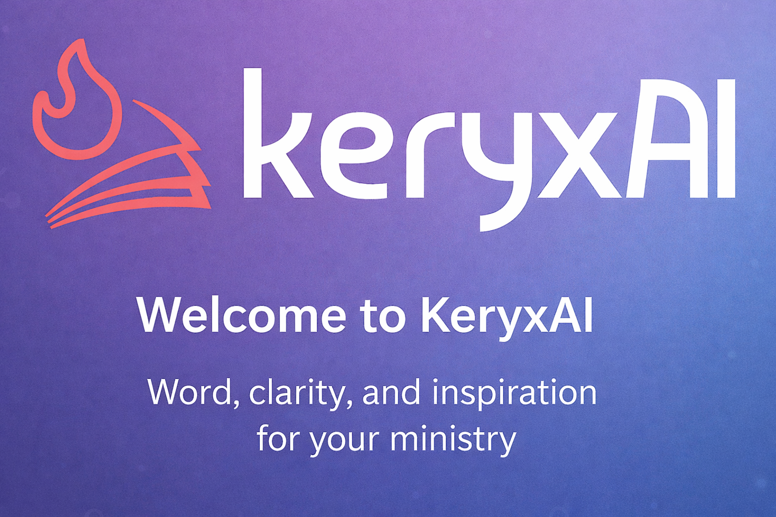 KeryxAI - Pastoral AI Assistant